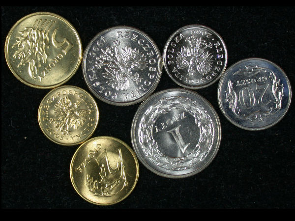 Poland Set of 7 Coins
